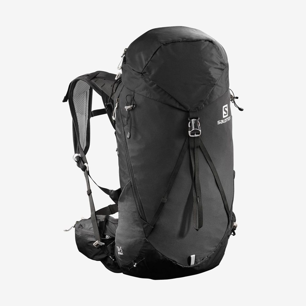 Salomon Israel OUT NIGHT 30+5 - Mens Backpacks - Black (UEBI-48052)